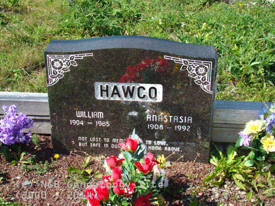 William and Anastasia Hawco