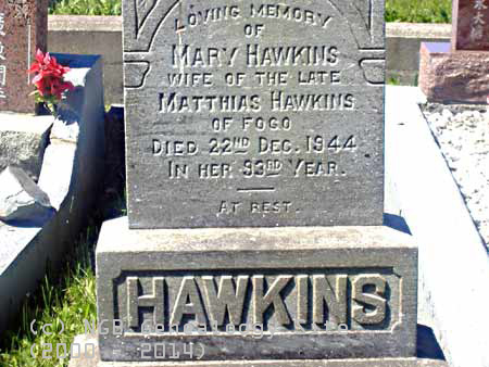 Mary HAWKINS