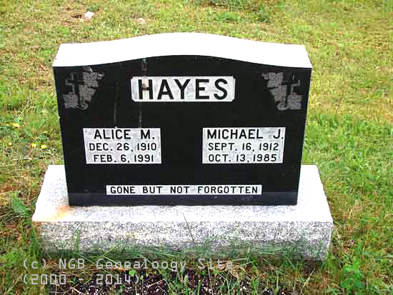 Alice and Michael Hayes