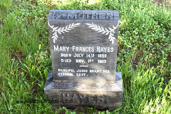 Mary Frances Hayes