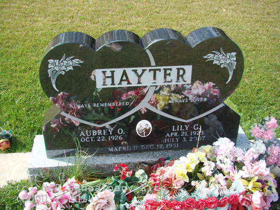 Aubrey and Lily Hayter