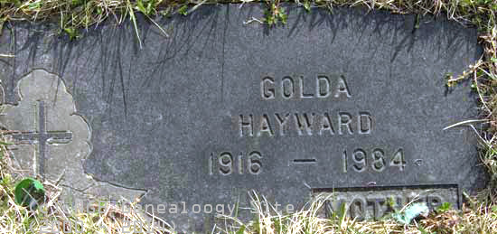 Golda Hayward footplate