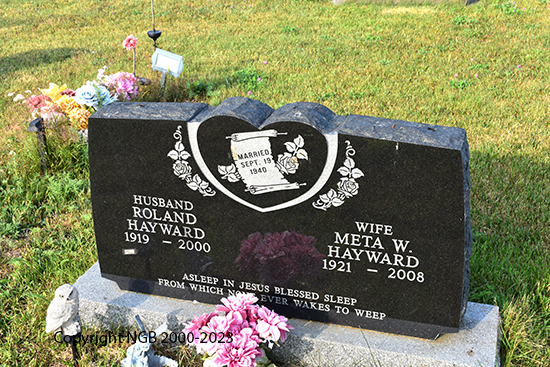 Roland & Meta W. Hayward