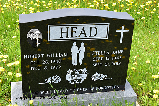 Hubert William & Stella Jane Head