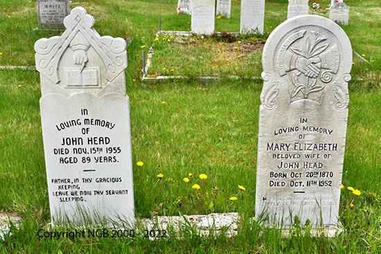 John & Mary Elizabeth Head