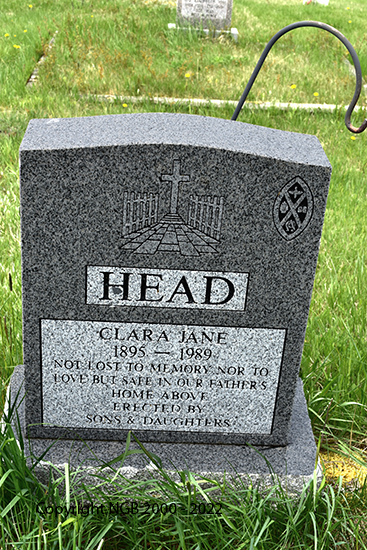 Clara Jane, Lewis & Willis  Head