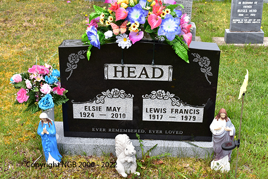 Lewis Francis & Elsie May Head