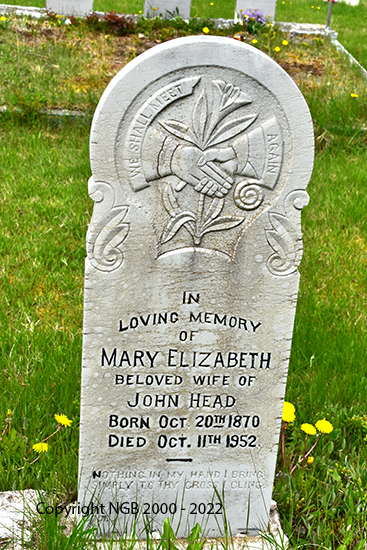 Mary Elizabeth Head
