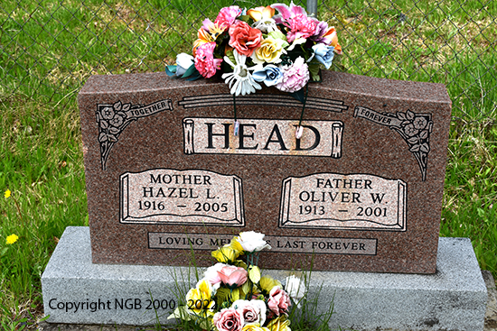Oliver W. & Hazel L. Head