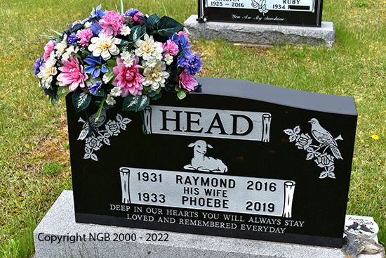 Raymond & Phoebe Head