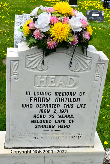 Stanley & Fanny Head