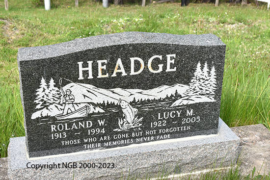 Roland & Lucy Headge