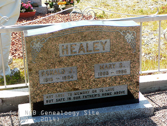 Ronald J. & Mary S. Healey