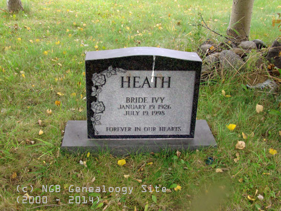 Bride Ivy Heath