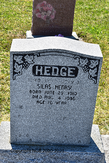 Silas & Maria Hedge