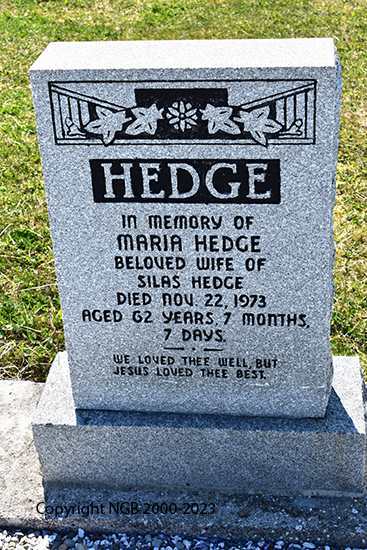 Silas & Maria Hedge