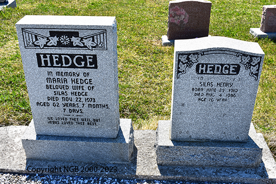 Silas & Maria Hedge
