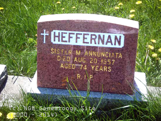 Sr. M. Annunciata Heffernan