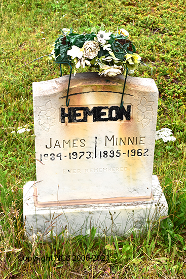 James & Minnie Hemeon