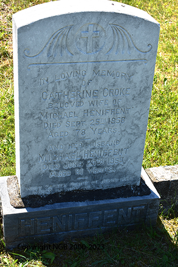 Michael & Catherine Croke Hennifent