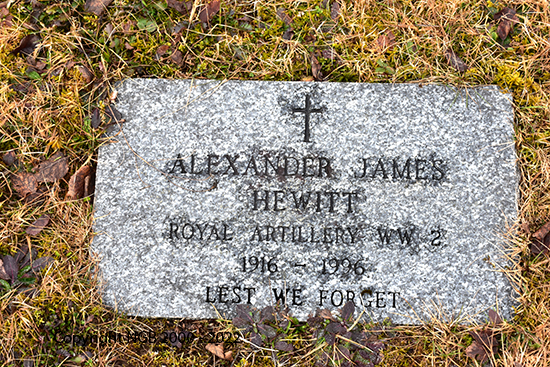 Alexander James & Alice C. Hewitt