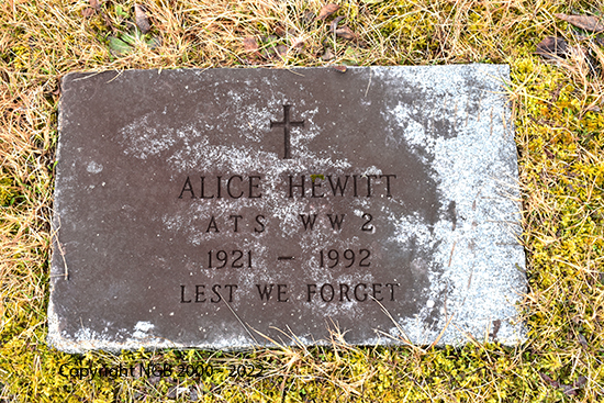 Alexander James & Alice C. Hewitt