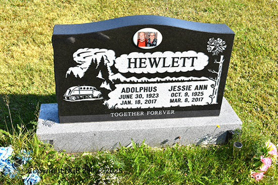 Adolphus & Jessie Ann Hewlett