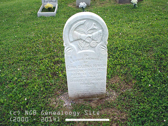 Edna Sabina Hewlin