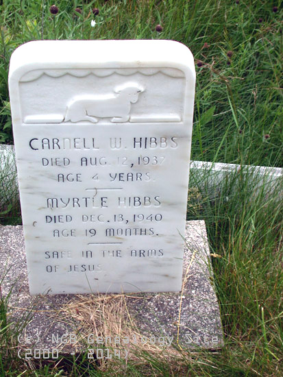 Carnell W. and Myrtle E. Hibbs