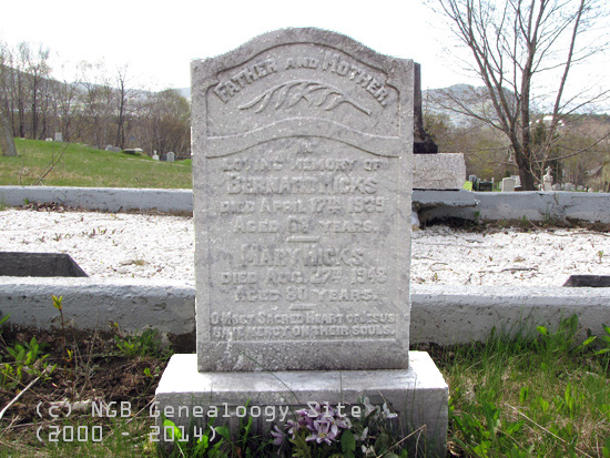 Bernard and Mary Hicks