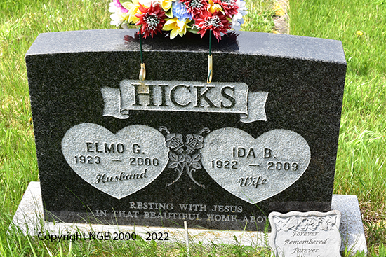 Elmo G. & Ida B. Hicks