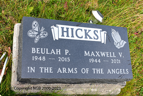 Maxwell V. & Beulah P. Hicks
