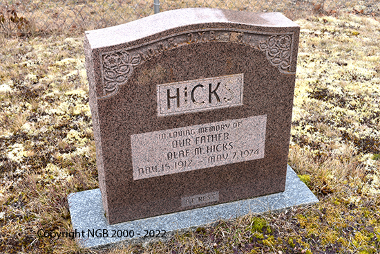 Olaf M. Hicks
