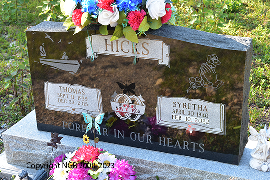 Thomas & Syretha Hicks