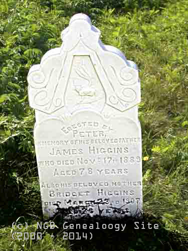 James ans Bridget HIGGINS