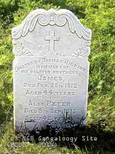 James ans Bridget HIGGINS