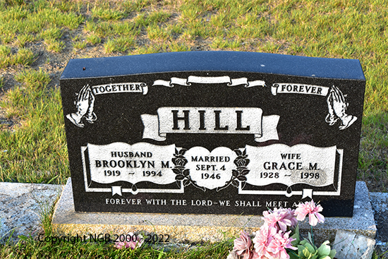 Brooklyn M. & Grace M. Hill