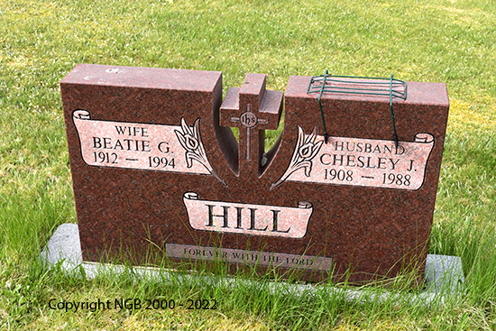 Chesley J. & Beatie G. Hill