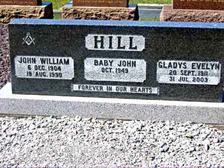 William and Gladys Evelyn HILL