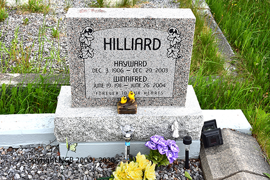 Hayward & Winifred Hilliard