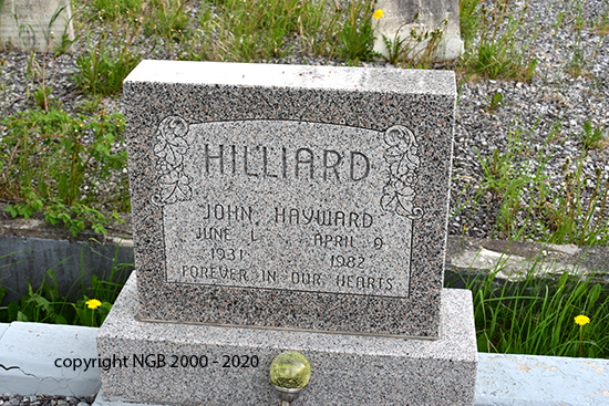 John hayward Hilliard