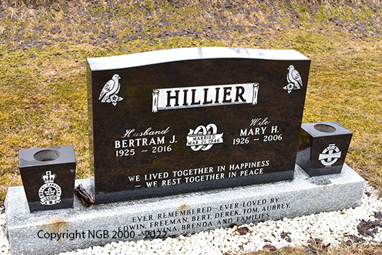 Bertram J. & Mary H. Hillier