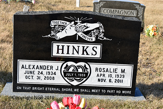 Alexander J. & Rosalie M. Hinks