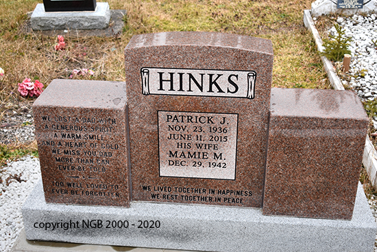 Patrick J. & Mamie M. Hinks