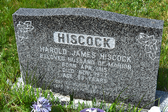 Harold James Hiscock