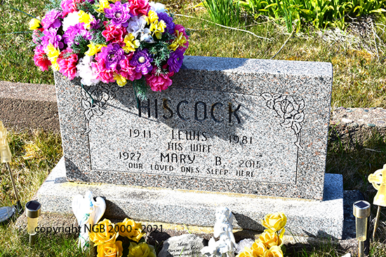 Lewis & Mary B. Hiscock