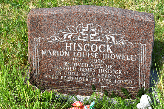 Marion Louise Hiscockl