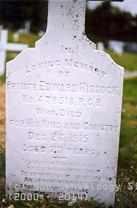 Private Edward HISCOCK