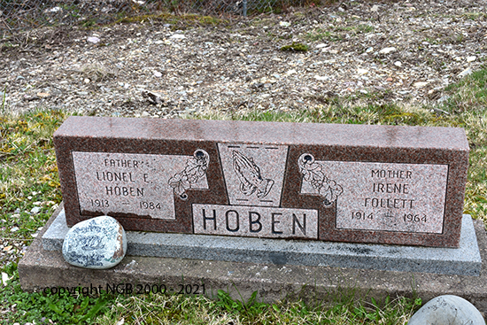 Lionel E. & Irene Hoben