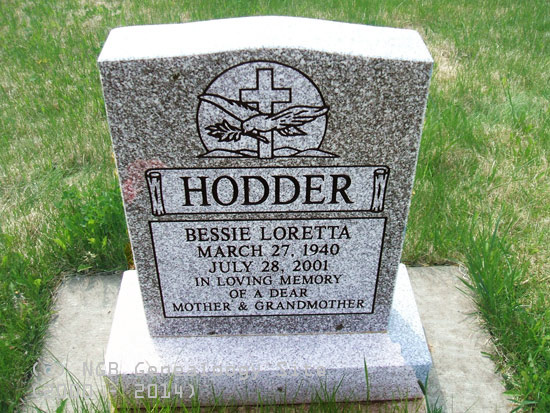 Bessie Loretta Hodder